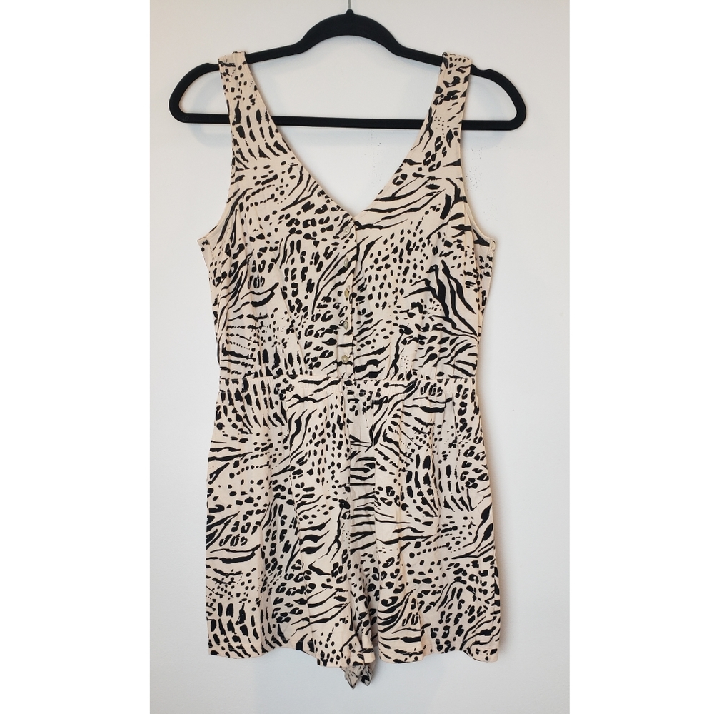 H&M Animal Print Romper